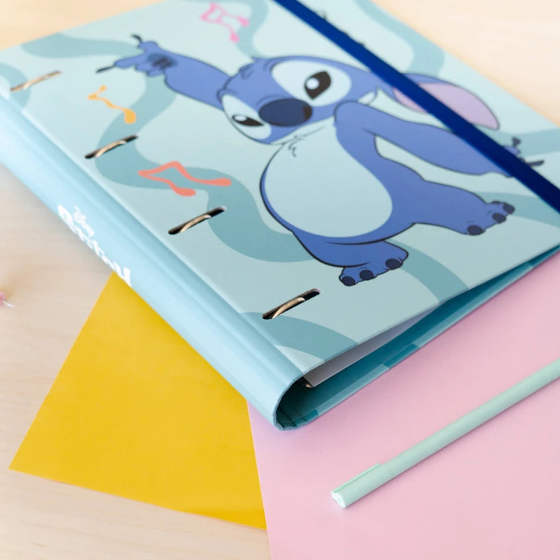 Carpeta Escolar 4 Anillas Stitch Waves Disney 9 Carpeta Escolar 4 Anillas Stitch Waves Disney - Imagen 7