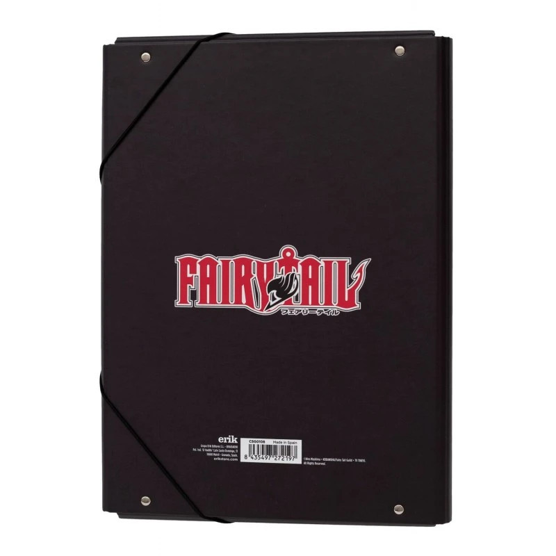 Carpeta Escolar Solapas Fairy Tail 4 Carpeta Escolar Solapas Fairy Tail - Imagen 2