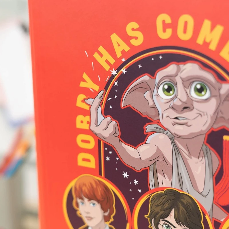 Carpeta Escolar Solapas Harry Potter Dobby 7 Carpeta Escolar Solapas Harry Potter Dobby - Imagen 5