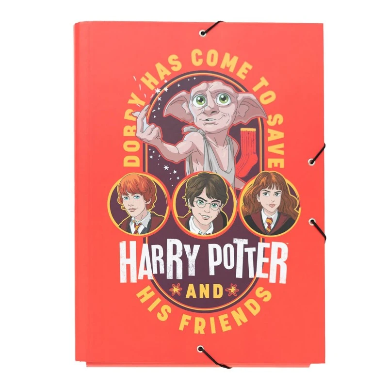 Carpeta Escolar Solapas Harry Potter Dobby 3 Carpeta Escolar Solapas Harry Potter Dobby
