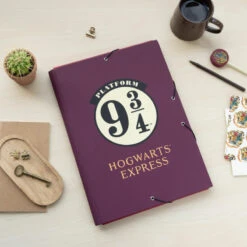 Carpeta Escolar Solapas Harry Potter Anden 9 3/4 -Eric Ventas carpeta escolar solapas harry potter plataforma 9 3 4 3