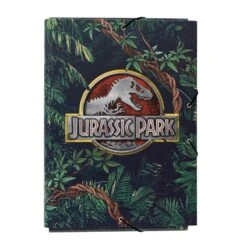 Carpeta Escolar Solapas Jurassic Park Isla Nublar