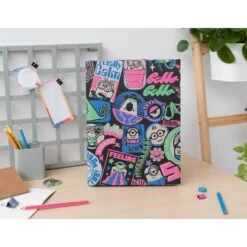 Carpeta Escolar Solapas Los Minions -Eric Ventas carpeta escolar solapas los minions 3