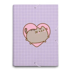 Carpeta Escolar Solapas Pusheen Moments