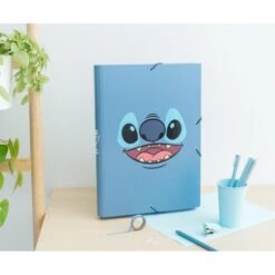 Carpeta Escolar Solapas Stitch Disney -Eric Ventas carpeta escolar solapas stitch disney 6