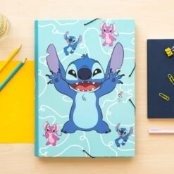 Carpeta Escolar Solapas Stitch Waves Disney -Eric Ventas carpeta escolar solapas stitchwaves disney 3