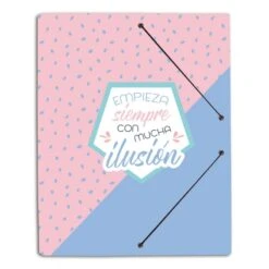 Carpeta Gomas A4 Polipropileno Amelie Pastel Collection