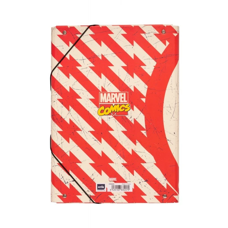 Marvel Carpeta Gomas Con Solapa Capitán América 5 Marvel Carpeta Gomas Con Solapa Capitán América - Imagen 3