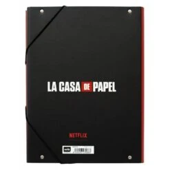 Carpeta Solapas La Casa De Papel -Eric Ventas carpeta solapas la casa de papel 2