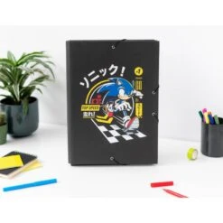 Carpeta Solapas Sonic The Hedgehog -Eric Ventas carpeta solapas sonic the hedgehog 2