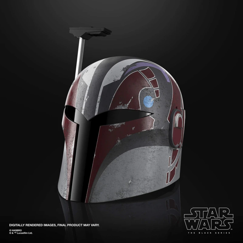 Casco Electronico Sabine Wren Star Wars Ahsoka Black Series 8 Casco Electronico Sabine Wren Star Wars Ahsoka Black Series - Imagen 6