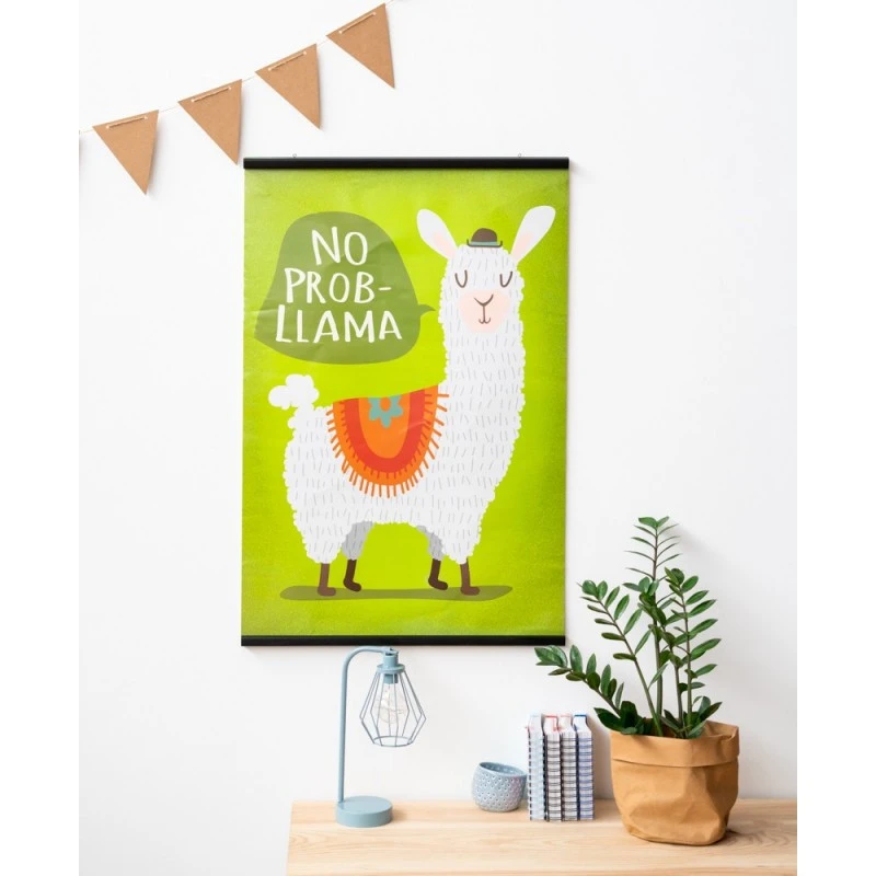 Colgador De Poster Magnetico Vertical Negro 6 Colgador De Poster Magnetico Vertical Negro - Imagen 5