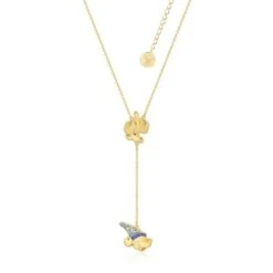 Mickey Mouse Colgante Disney Fantasia Mickey Y Mopa Baño De Oro