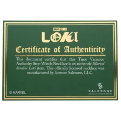Colgante Loki Reloj Autoridad De Variacion Temporal Marvel -Eric Ventas colgante loki reloj autoridad de variacion temporal marvel 2