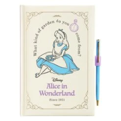 Cuaderno A5 Alicia En El Pais De Las Maravillas Disney Con Boligrafo