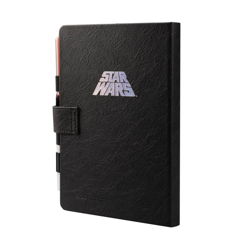 Cuaderno A5 Darth Vader Star Wars Con Boligrafo Sable De Luz 4 Cuaderno A5 Darth Vader Star Wars Con Boligrafo Sable De Luz - Imagen 2