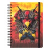 Cuaderno A5 Deadpool Y Lobezno Marvel