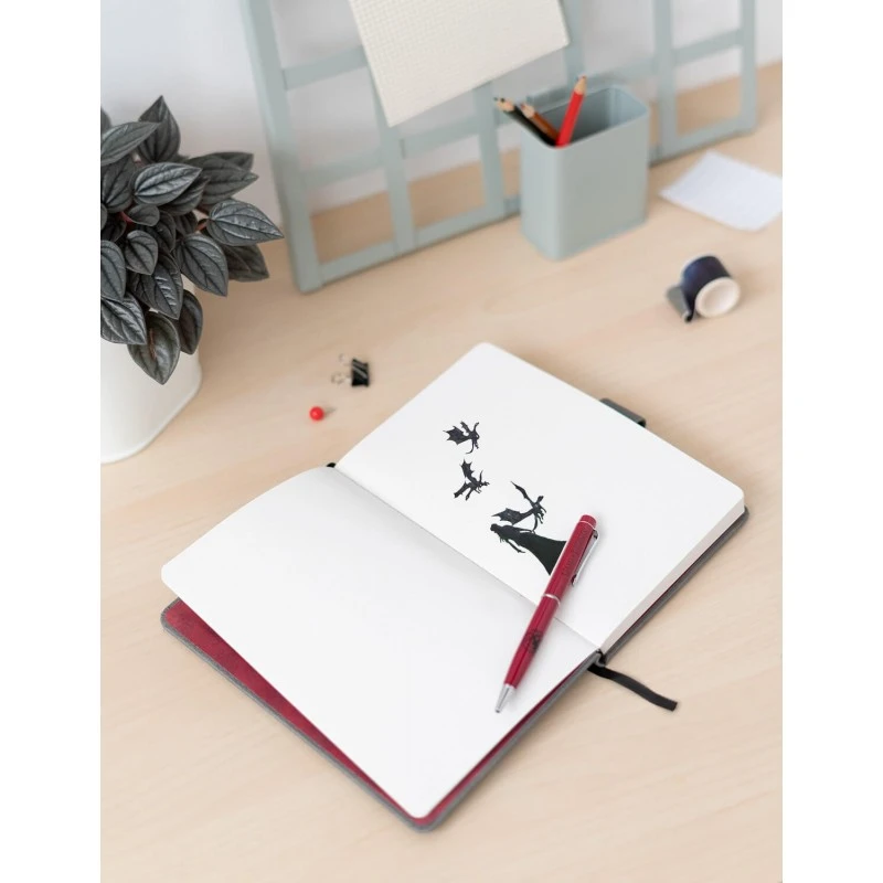 Cuaderno A5 Juego De Tronos Targaryen Con Boligrafo 8 Cuaderno A5 Juego De Tronos Targaryen Con Boligrafo - Imagen 6