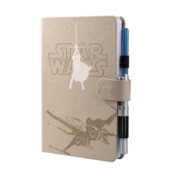 Cuaderno A5 Luke Skywalker Star Wars Con Boligrafo Sable De Luz