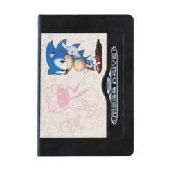 Cuaderno A5 Sonic Videojuego Sega Megadrive