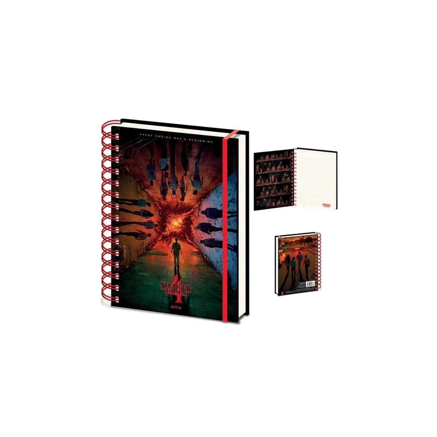 Cuaderno A5 Stranger Things 4 Todo Final Tiene Un Comienzo 3 Cuaderno A5 Stranger Things 4 Todo Final Tiene Un Comienzo