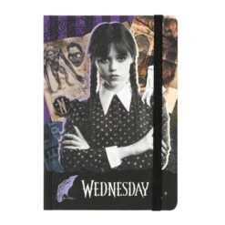 Cuaderno A5 Wednesday Miércoles Addams