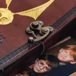 Cuaderno De Cuero Harry Potter Snitch Dorada -Eric Ventas cuaderno de cuero harry potter snitch dorada 7