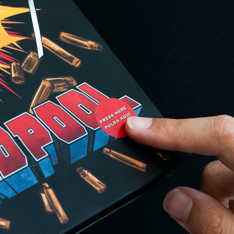 Cuaderno Deadpool Marvel A5 Premium Con Luz Led 6 Cuaderno Deadpool Marvel A5 Premium Con Luz Led - Imagen 4