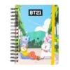 CUADERNO TAPA FORRADA A5 BULLET BT21 -Eric Ventas cuaderno tapa forrada a5 bullet bt21