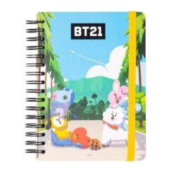 CUADERNO TAPA FORRADA A5 BULLET BT21