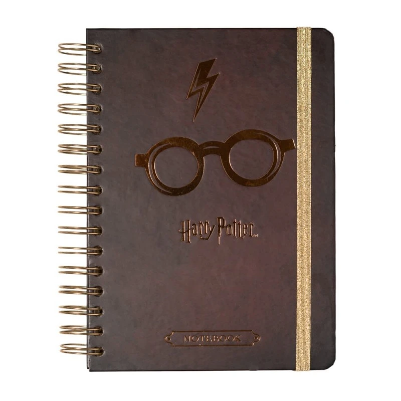 CUADERNO TAPA FORRADA A5 BULLET HARRY POTTER 3 CUADERNO TAPA FORRADA A5 BULLET HARRY POTTER