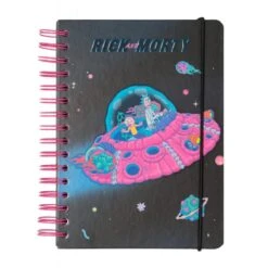 CUADERNO TAPA FORRADA A5 BULLET RICK & MORTY
