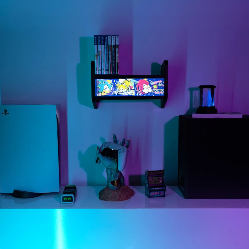 Estanteria Con Lampara Arcade Sonic The Hedgehog 11 Estanteria Con Lampara Arcade Sonic The Hedgehog - Imagen 9