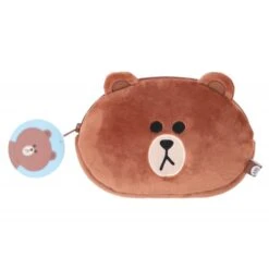 Estuche De Felpa Line Friends Brown