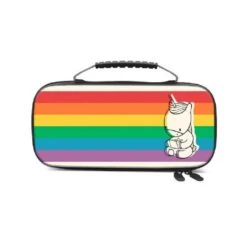 Estuche Nintendo Switch Unicornio Arcoiris