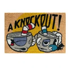 Felpudo Cuphead Knockout