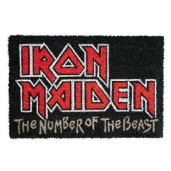 Felpudo Iron Maiden The Numbre Of The Beast