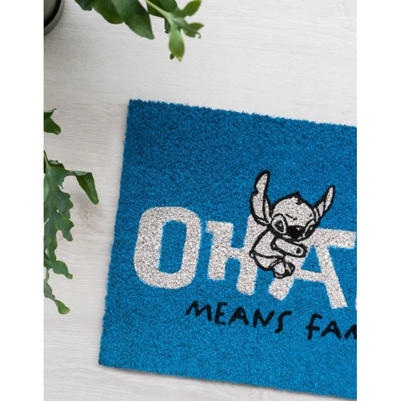 Felpudo Stitch Ohana Disney Azul 8 Felpudo Stitch Ohana Disney Azul - Imagen 6