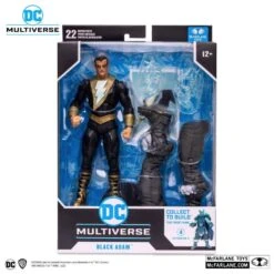 Figura Black Adam Liga De La Justicia Invierno Interminable DC Comics Todd Mcfarlane
