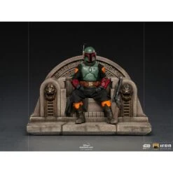 Figura Boba Fett En El Trono Star Wars The Mandalorian Escala 1/10 -Eric Ventas figura boba fett en el trono star wars the mandalorian escala 1 10 3