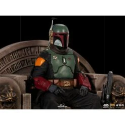 Figura Boba Fett En El Trono Star Wars The Mandalorian Escala 1/10 -Eric Ventas figura boba fett en el trono star wars the mandalorian escala 1 10 7
