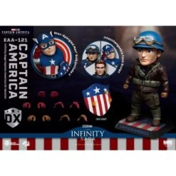 Figura Capitan America Marvel Egg Attack Action Deluxe -Eric Ventas figura capitan america marvel egg attack action deluxe 8