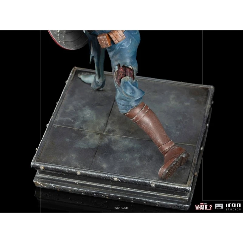 Figura Capitan America Zombie What If Marvel Art Scale 1/10 14 Figura Capitan America Zombie What If Marvel Art Scale 1/10 - Imagen 12