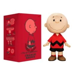 Figura Charlie Brown Camiseta Roja Snoopy Supersize