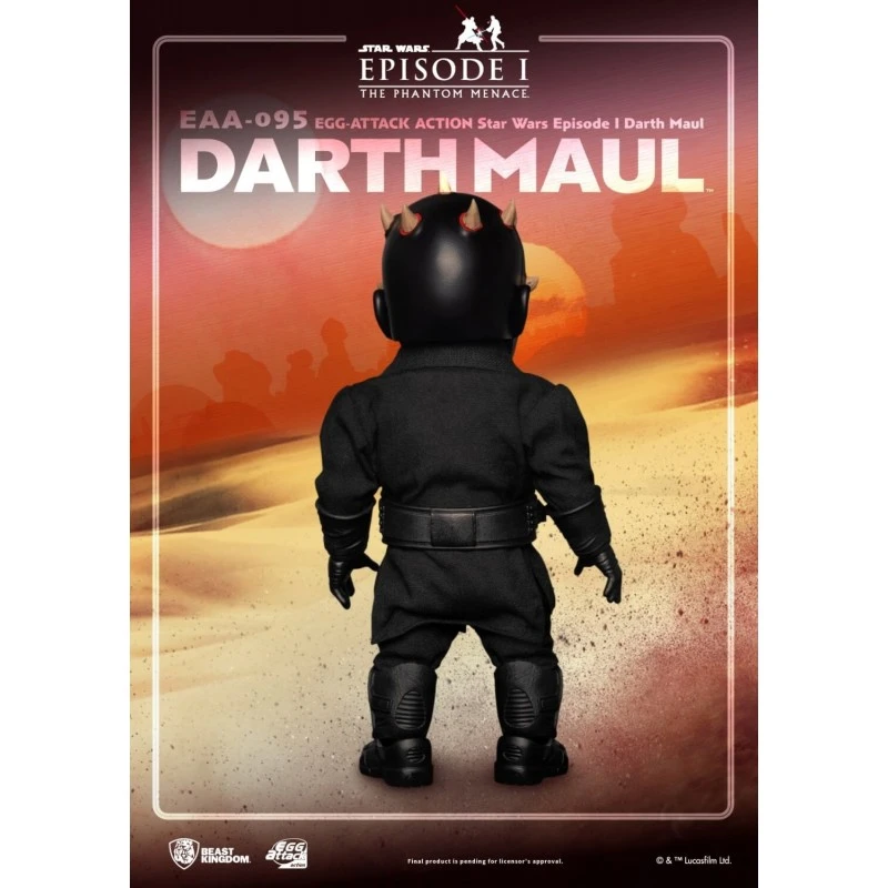 Figura Darth Maul Star Wars Episodio I Egg Attack 5 Figura Darth Maul Star Wars Episodio I Egg Attack - Imagen 3