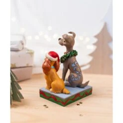 Figura Disney La Dama Y El Vagabundo Navidad -Eric Ventas figura disney la dama y el vagabundo navidad 3