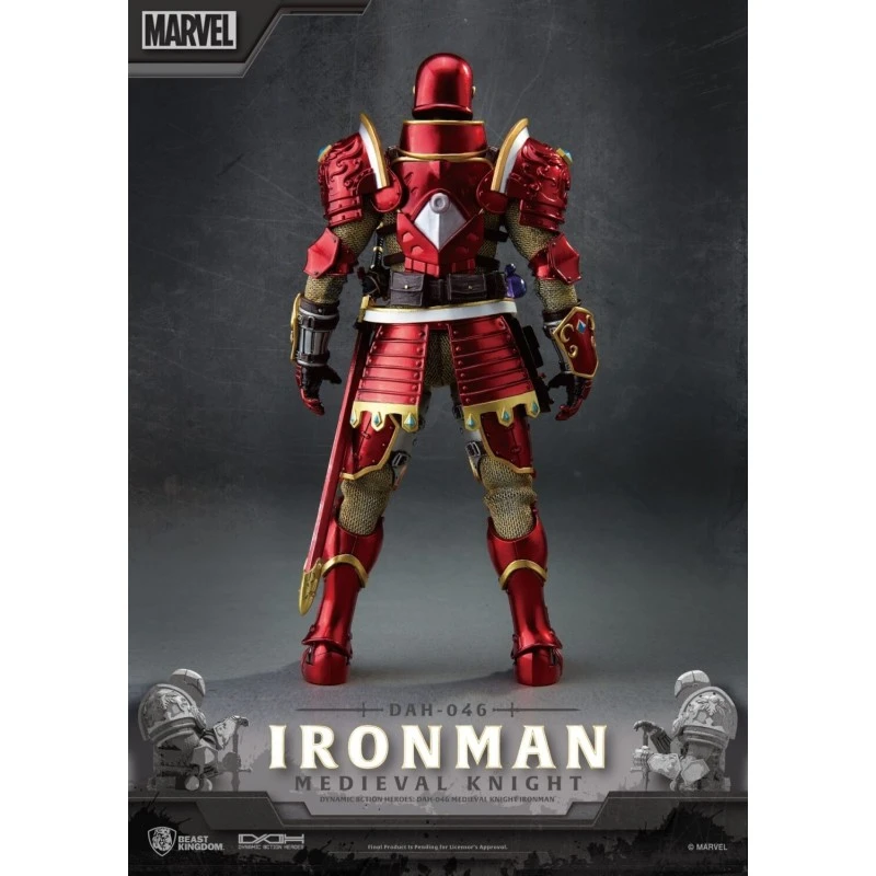 Figura Iron Man Caballero Medieval Marvel 4 Figura Iron Man Caballero Medieval Marvel - Imagen 2