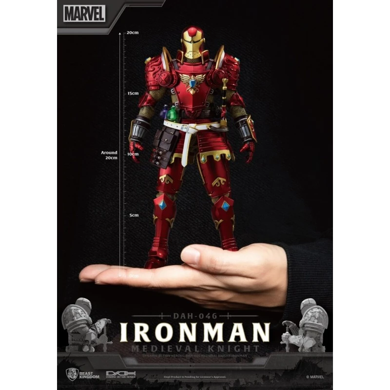 Figura Iron Man Caballero Medieval Marvel 13 Figura Iron Man Caballero Medieval Marvel - Imagen 11