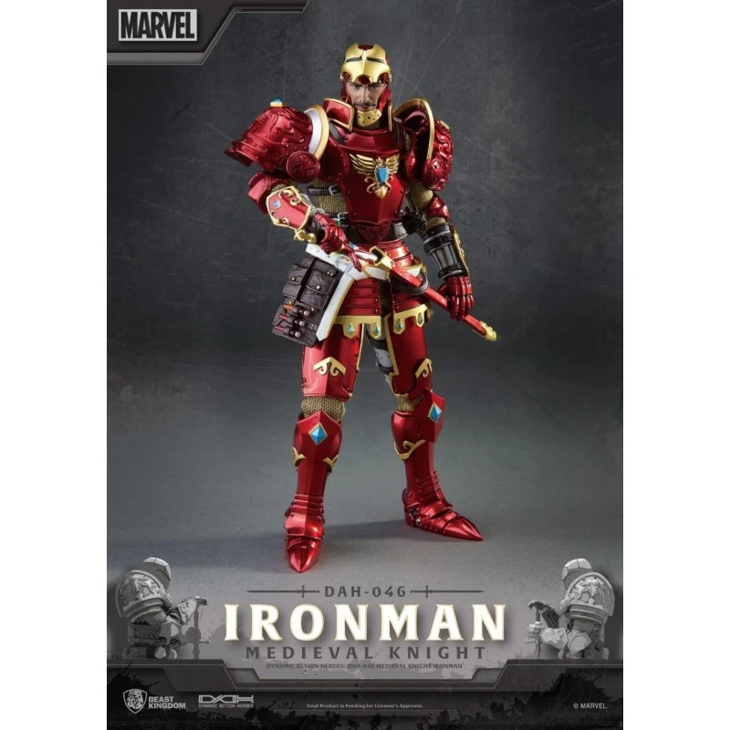 Figura Iron Man Caballero Medieval Marvel 9 Figura Iron Man Caballero Medieval Marvel - Imagen 7