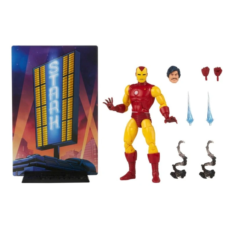 Figura Iron Man Marvel Legends 20 Aniversario Serie 1 5 Figura Iron Man Marvel Legends 20 Aniversario Serie 1 - Imagen 3